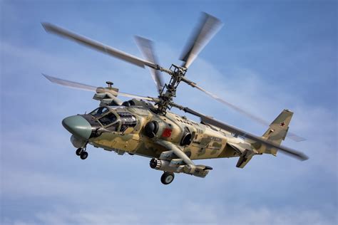 Ka-52 Alligator Attack Helicopter