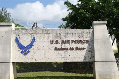 Map of Kadena Air Base Location in Okinawa Japan