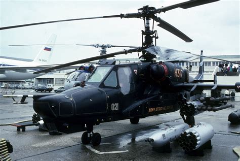 Kamov Ka-50 Black Shark Attack Helicopter