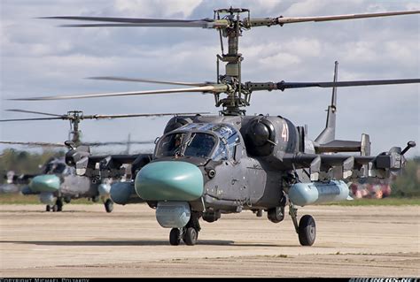 Kamov Ka-52 Alligator Attack Helicopter