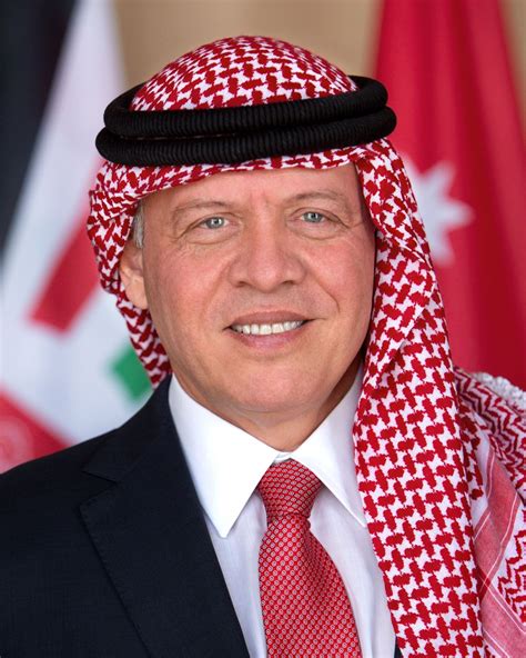 King Abdullah II in his younger years