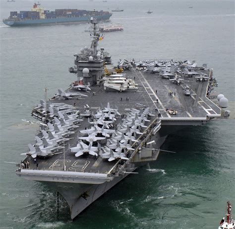 Kitty Hawk Aircraft Carrier Commissioning