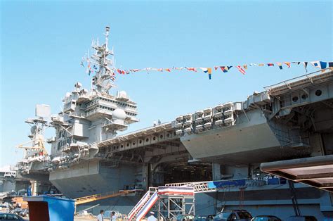 USS Kitty Hawk commissioning