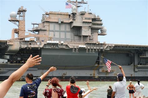 USS Kitty Hawk farewell