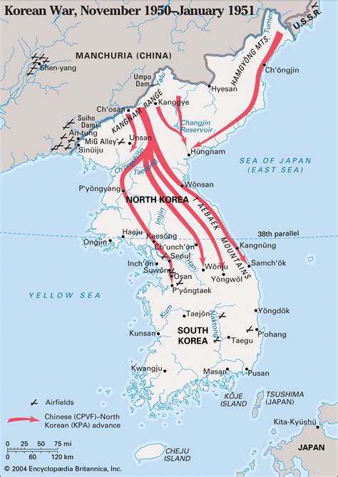 Korean War Map