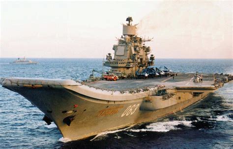 Kuznetsov Aircraft Carrier Russia Electronic Warfare