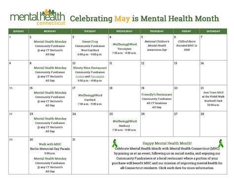 LTC Spring 2025 Calendar Overview