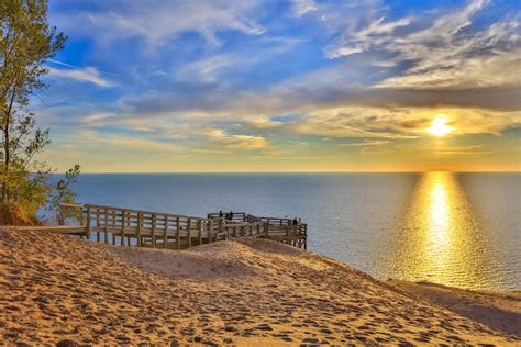 Views of Lake Michigan from the Sable Hotel