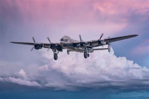 Lancaster Bomber Landing