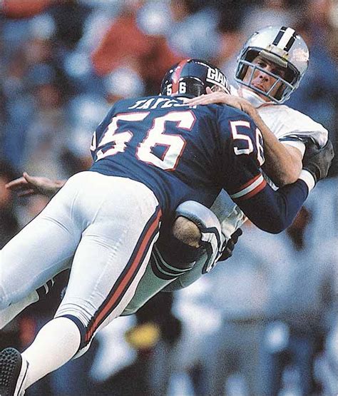 Lawrence Taylor making a tackle