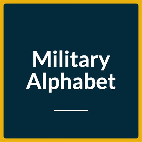 Steps to Learn Navy Alphabet