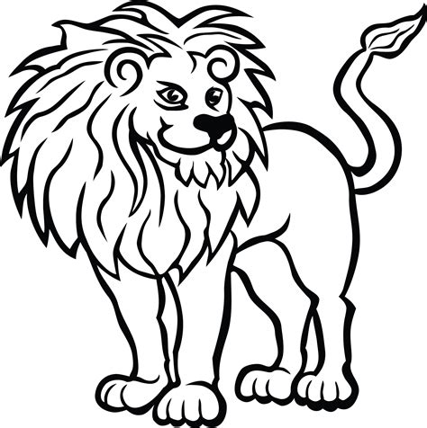 Lion Coloring Page