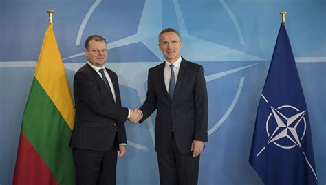 Lithuania NATO Defense Minister