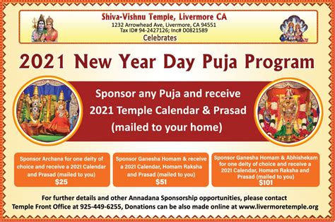 Livermore Ca Temple Event Calendar Benefits