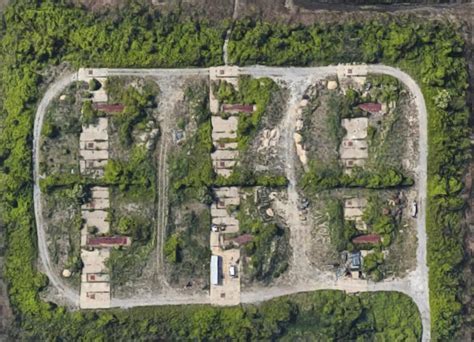 Aerial view of Camp Hero State Park