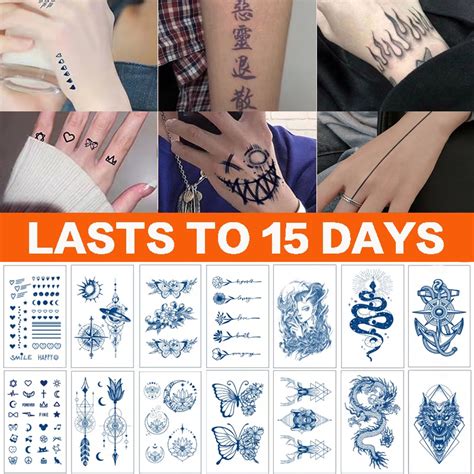 Longest Lasting Temporary Tattoos