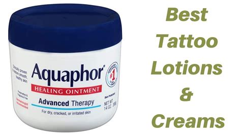 Lotion for Tattoo Aftercare