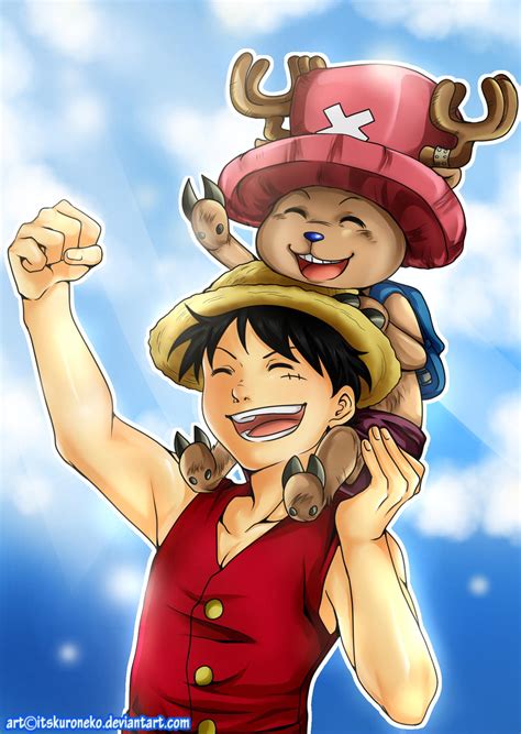 Luffy and Chopper in Drum Island Arc