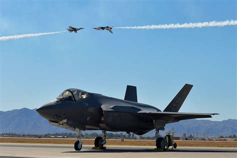 F-16 Fighting Falcon in flight during the Luke Air Force Base Air Show