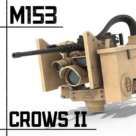 M153 CROWS II Remotely Operated Weapon Station