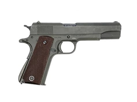 The M1911A1 pistol, introduced in the 1920s