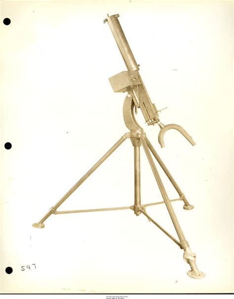 M1921 Browning Machine Gun Training