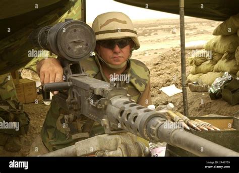 M2 Browning 50 Cal operator