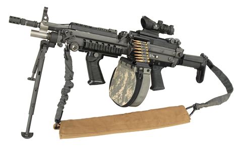 M249 SAW with accessories