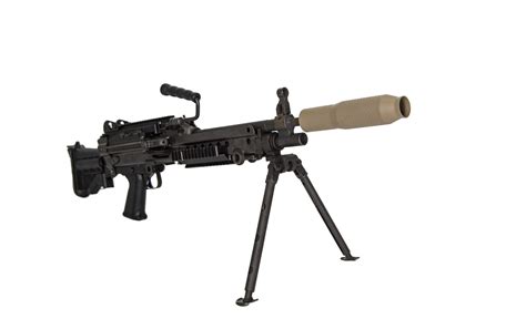 M249 SAW with suppressor