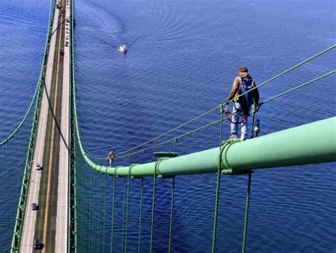 Mackinac Bridge Suspension Cables