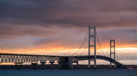 Mackinac Bridge Panorama