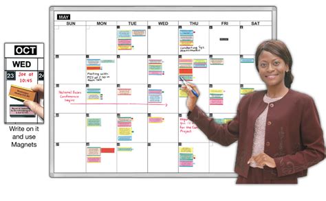 Magnetic Giant Whiteboard Calendar Accessories