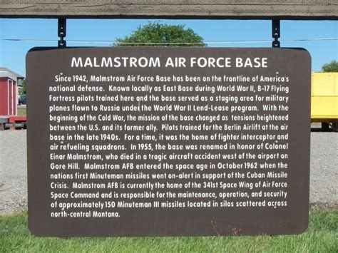 Malmstrom Air Force Base History