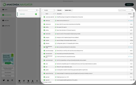 Managing Packages with Anaconda