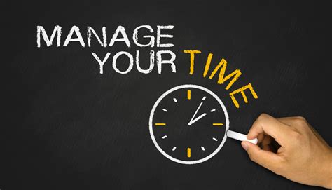 Managing Your Time