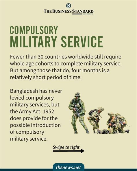 Benefits of Mandatory Army Service