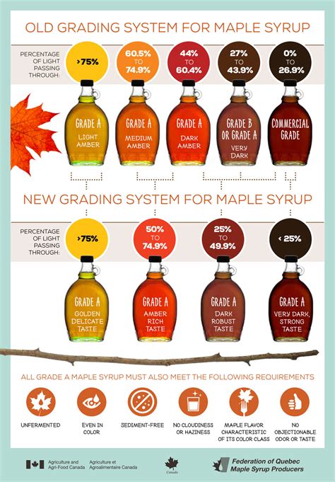 Maple Syrup Grades