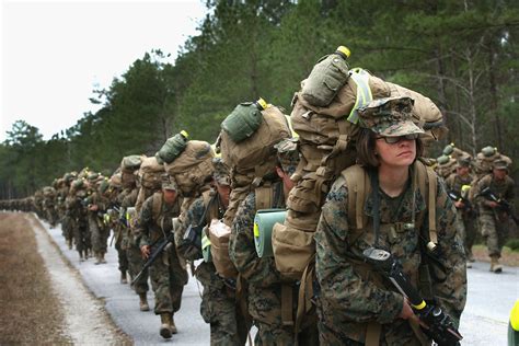 Army Captain at Marine Boot Camp