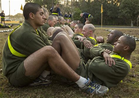 Marine Boot Camp Final Physical Fitness Test