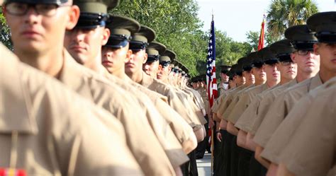 Marine Boot Camp Recruits Graduation