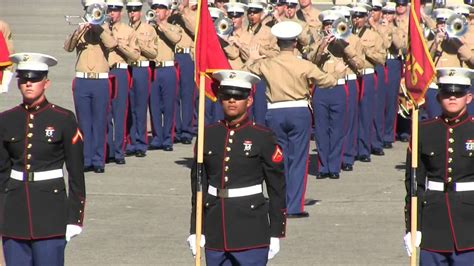 Marine Boot Camp Training Graduation Ceremony