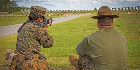 Marine Boot Camp Training Rifle Qualifications