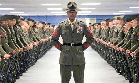 Marine Boot Camp Training Uniform Inspections