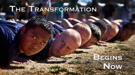 Marine Boot Camp Transformation Process