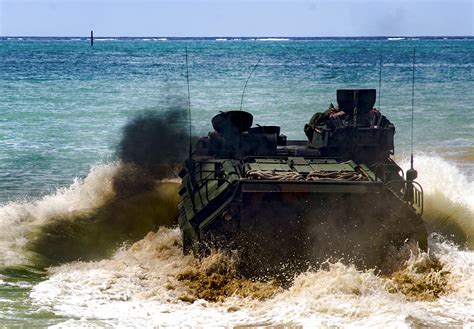 US Marine Corps AAV-7A1 Assault Amphibious Vehicle