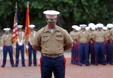 US Marine Corps Ceremony