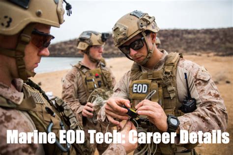 US Marine Corps EOD Technician