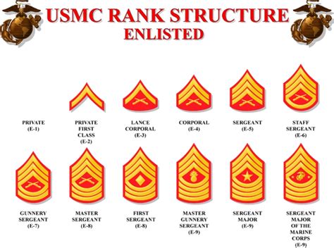 Marine Corps Enlisted Ranks