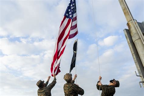 Marine Corps Flag Raising