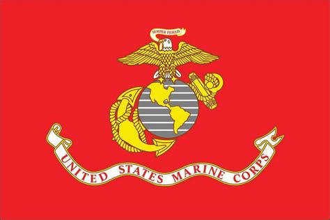 Marine Corps Flag Vector